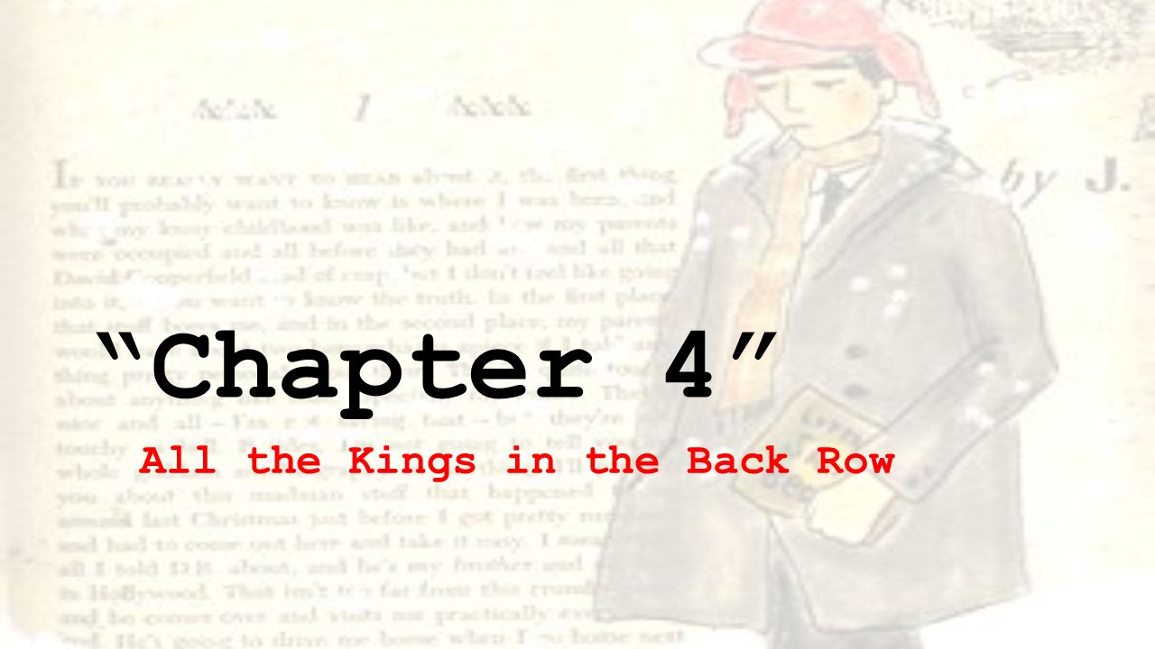 The Catcher in the Rye by J.D. Salinger ppt video online download